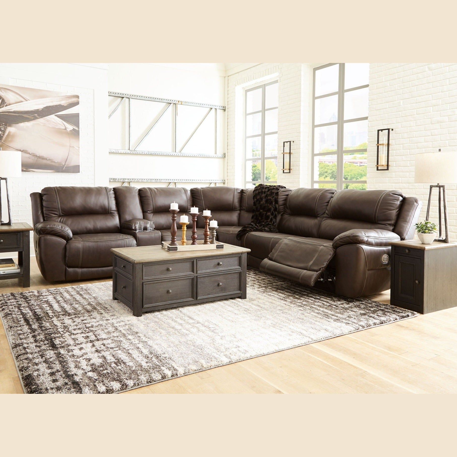 Dunleith - Power Reclining Sectional
