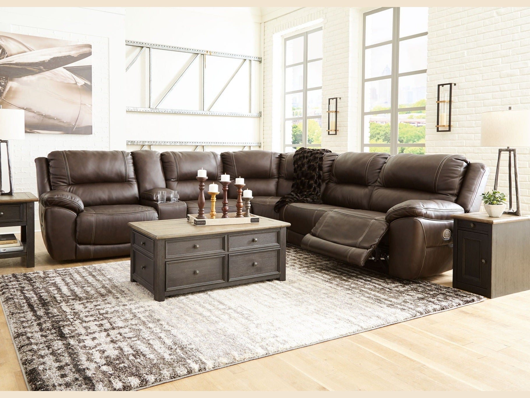 Dunleith - Power Reclining Sectional