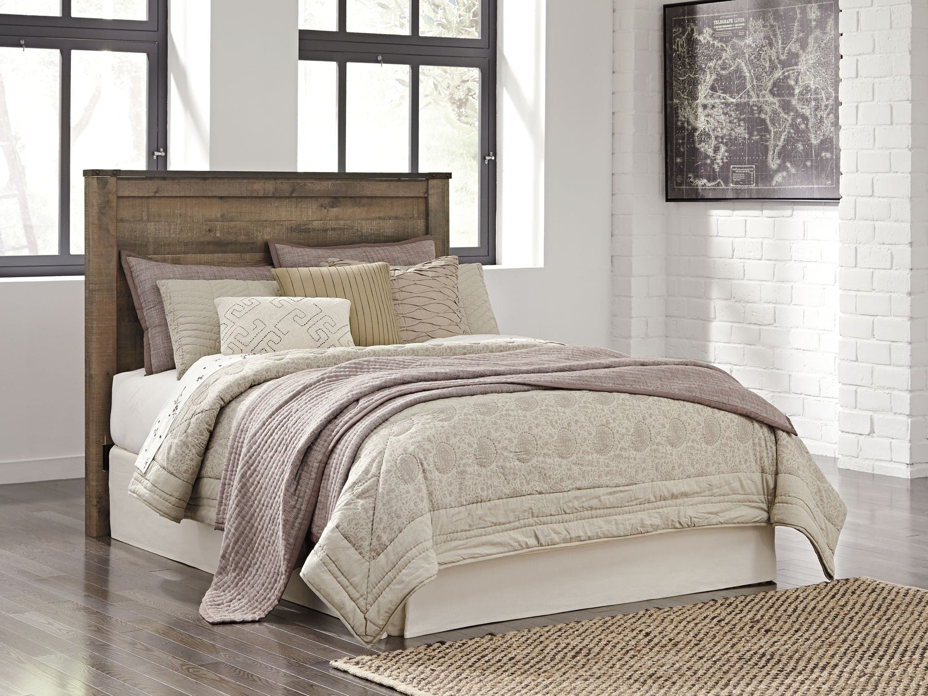 Trinell - Panel Headboard