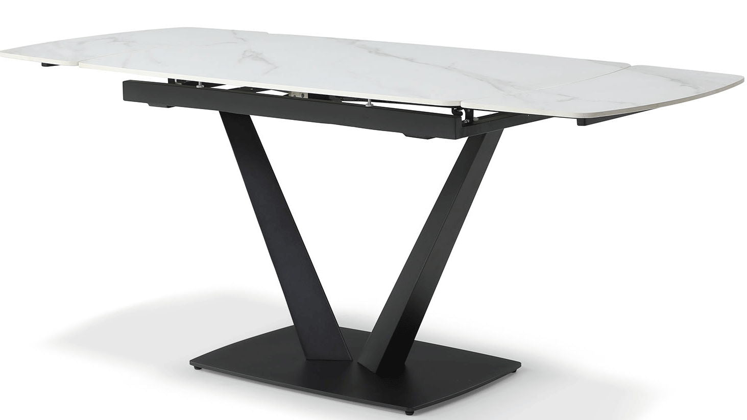 109 - Ceramic Dining Table With Extension
