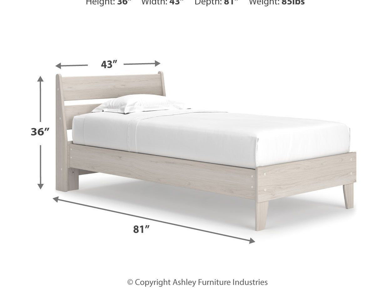 Socalle - Panel Platform Bed