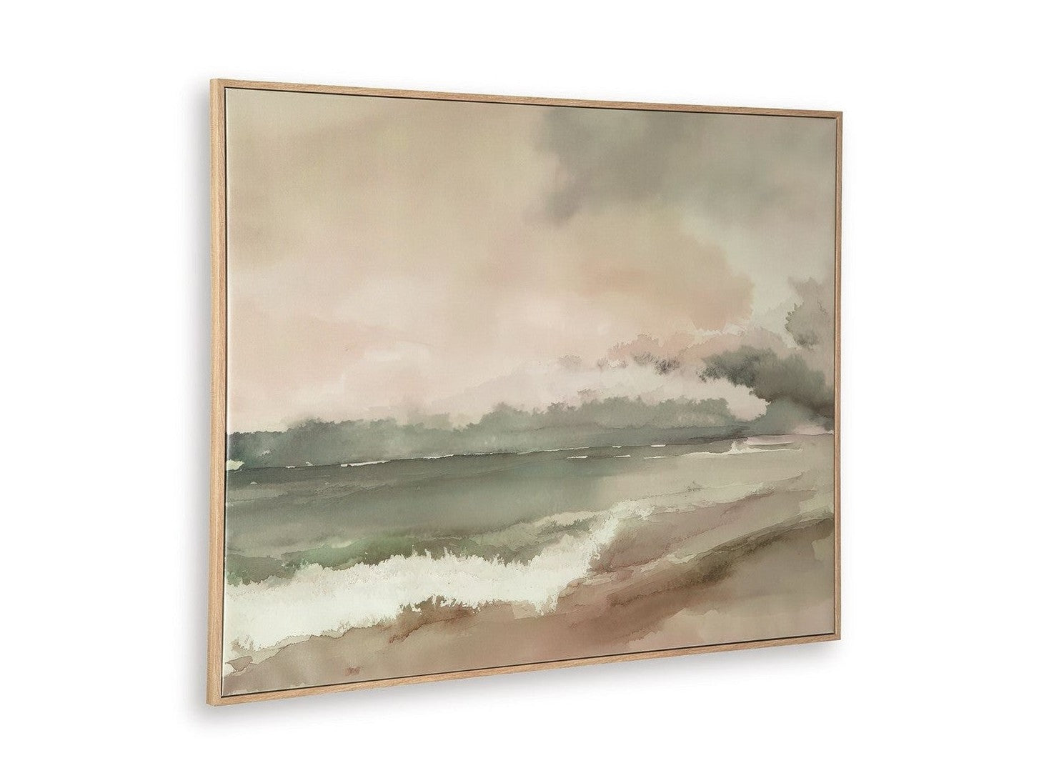 Vallus - Wall Art - Blush / Green / Gray