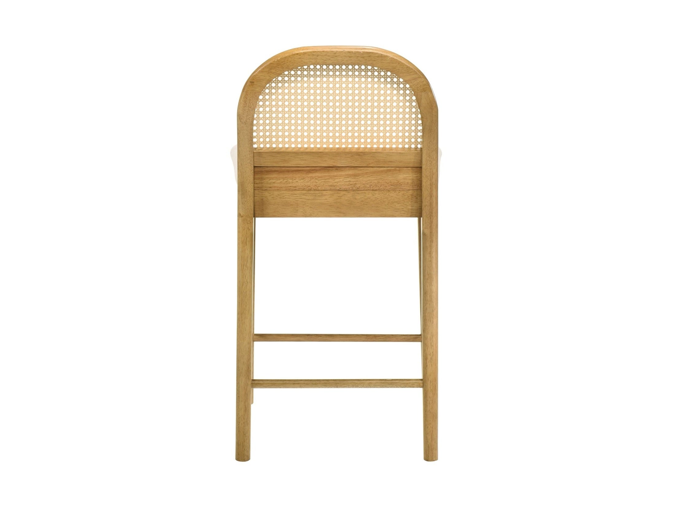 Lucio - Modern Farmhouse Wood Counter Height Kitchen Bar Stool