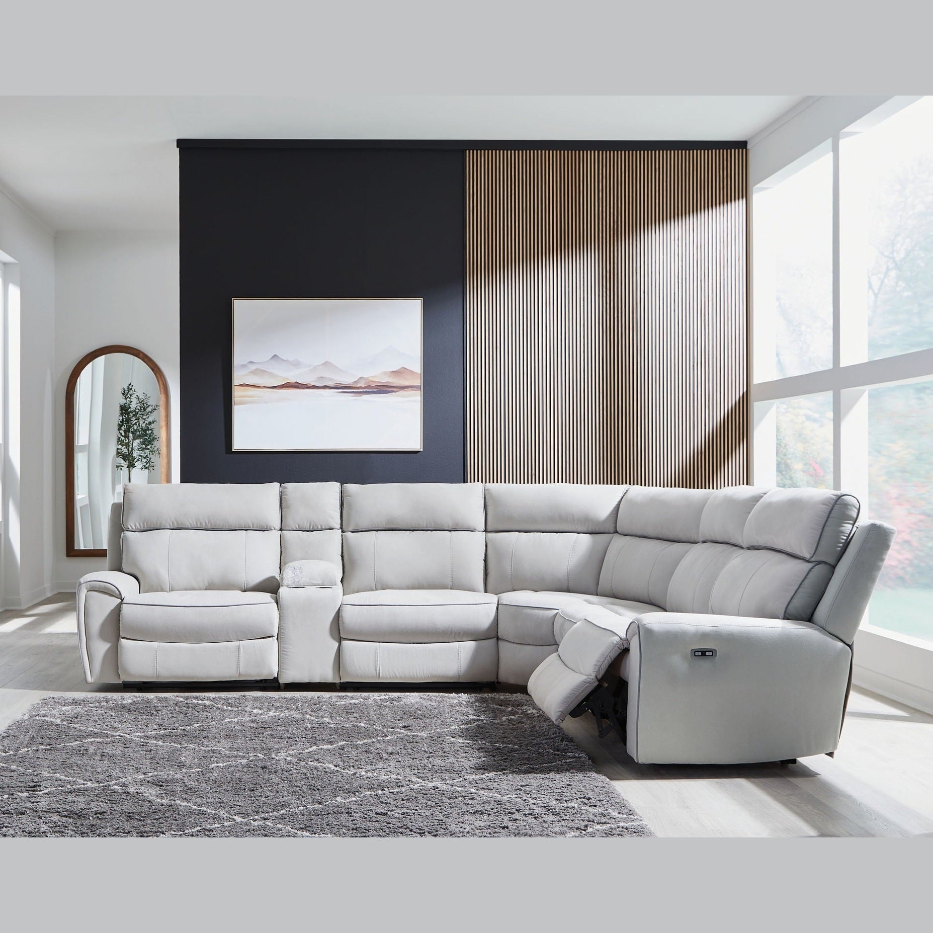 Social Pointe Reclining Sectional