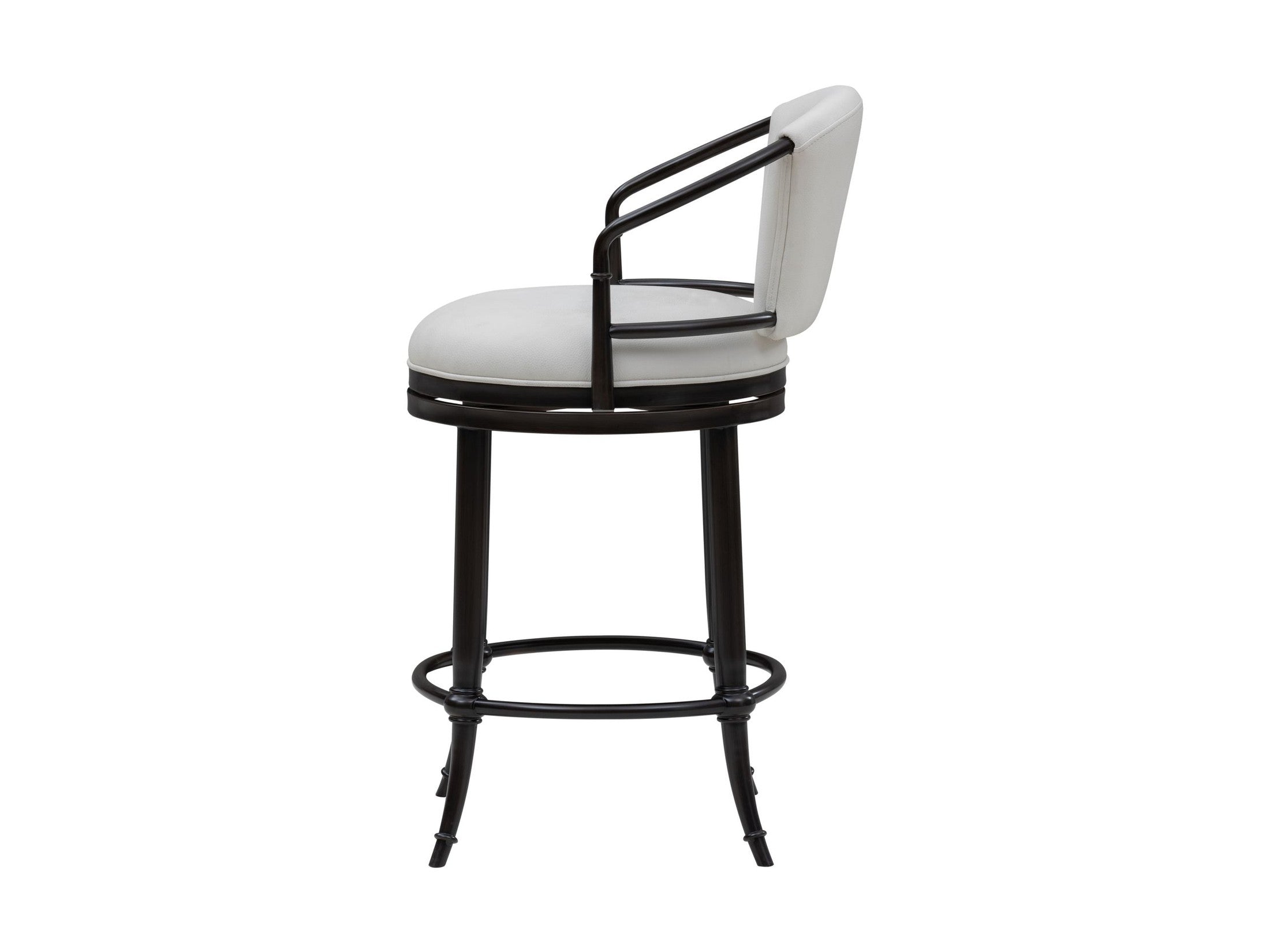 Otis - Upholstered Swivel Counter Height Barstool