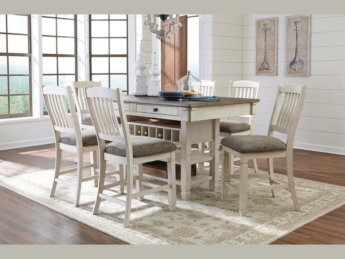 Bolanburg - Rectangular Counter Table Set