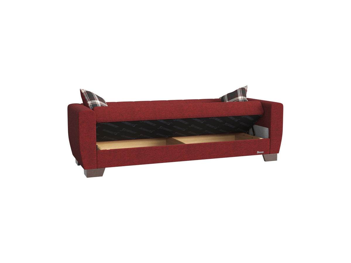 Ottomanson Barato - Upholstered Convertible Sofabed With Storage