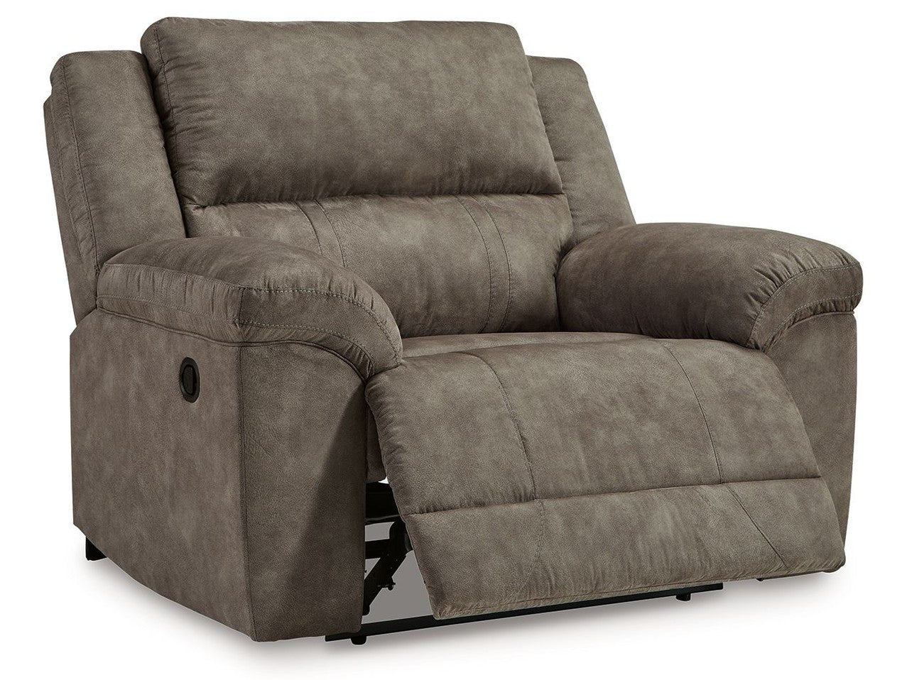 Laresview - Zero Wall Wide Seat Recliner - Fossil