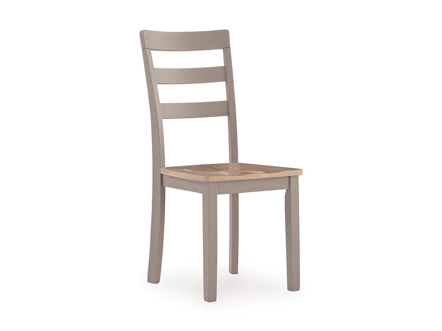 Harperfeld - Dining Room Side Chair (Set of 2) - Natural / Gray