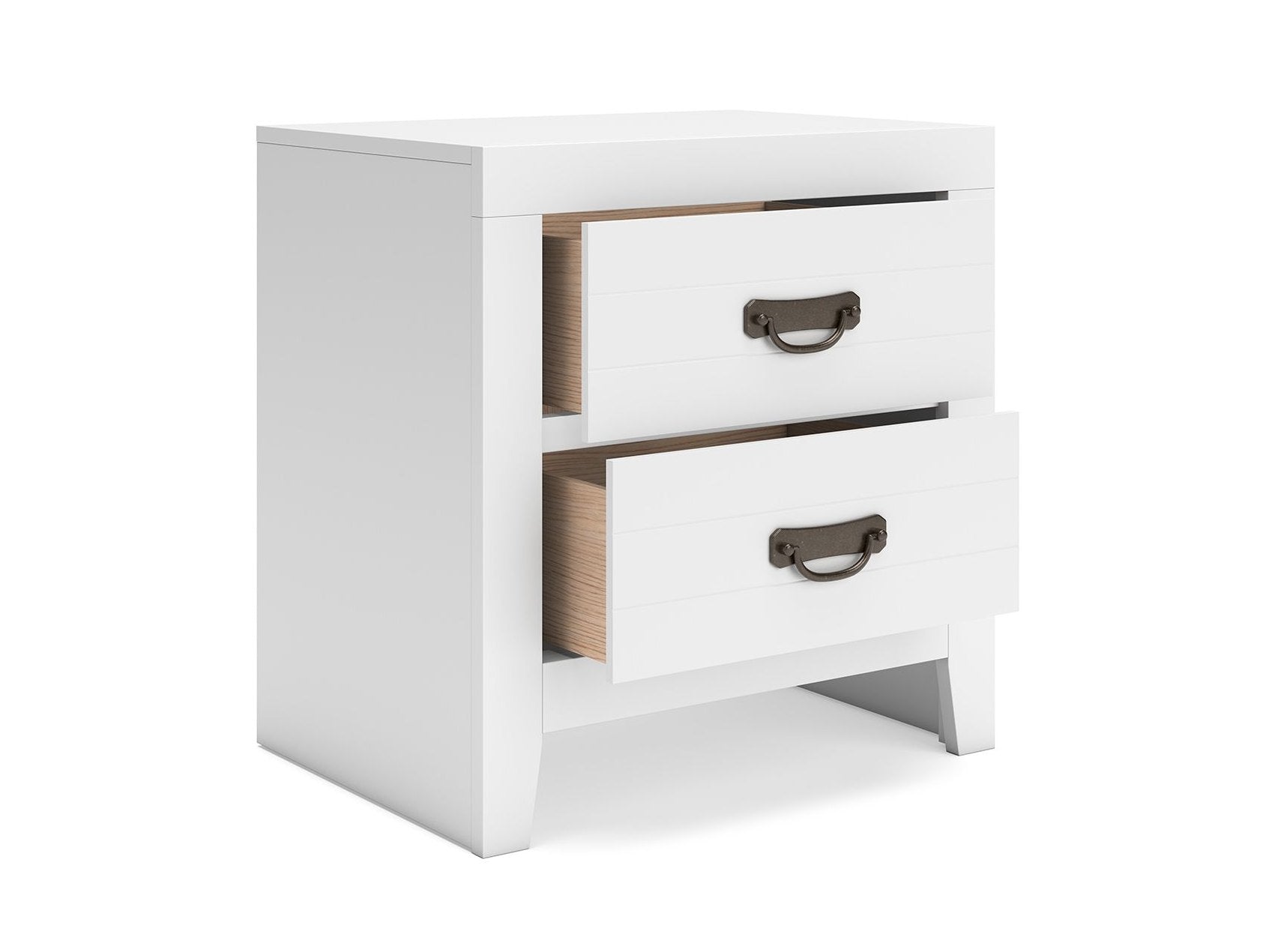 Binterglen - Two Drawer Night Stand - White