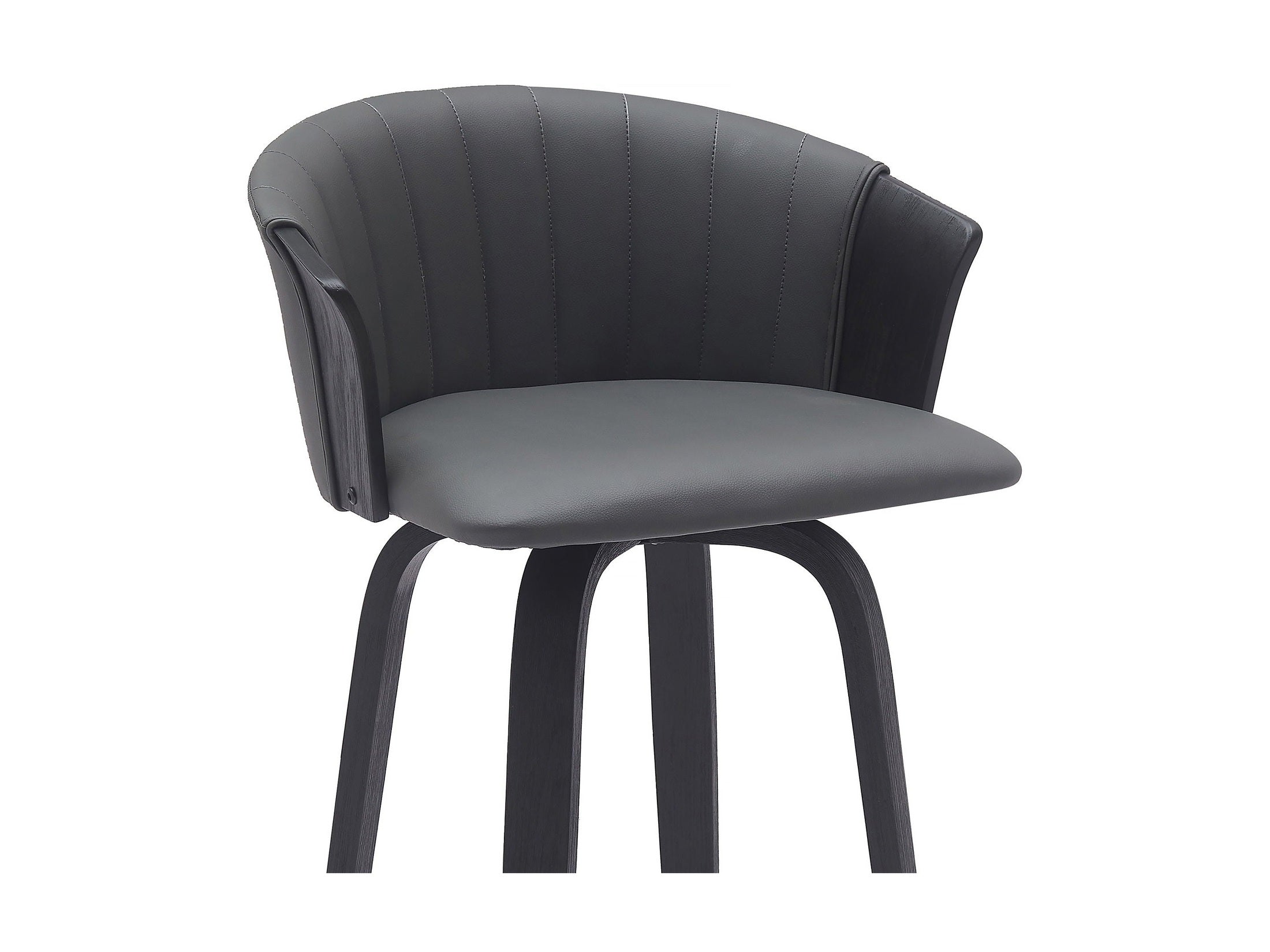 Diana - Swivel Wood Stool