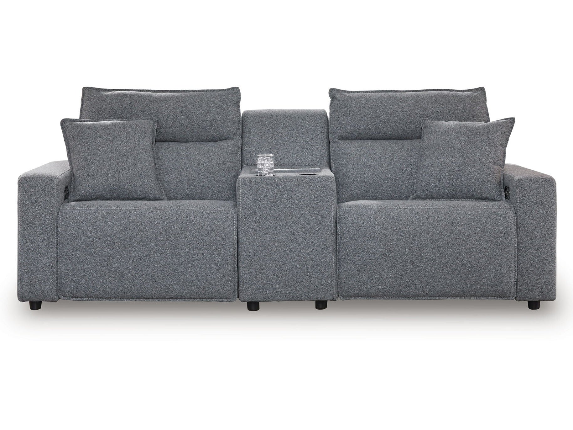 Modmax II - Reclining Sectional - Salt And Pepper