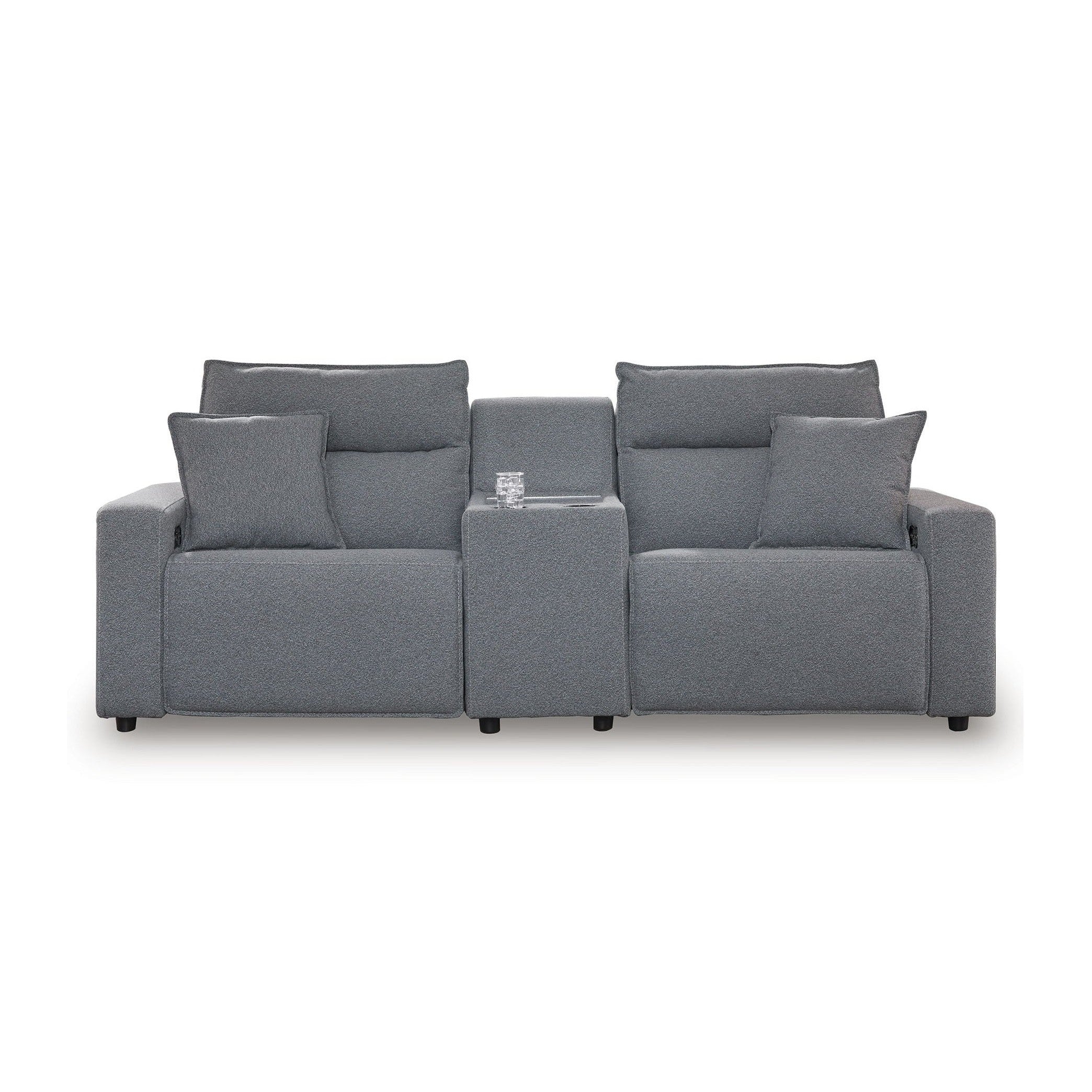 Modmax II - Reclining Sectional - Salt And Pepper