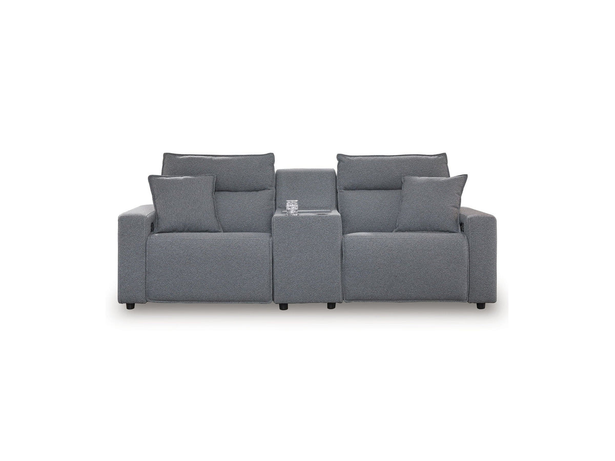 Modmax II - Reclining Sectional - Salt And Pepper