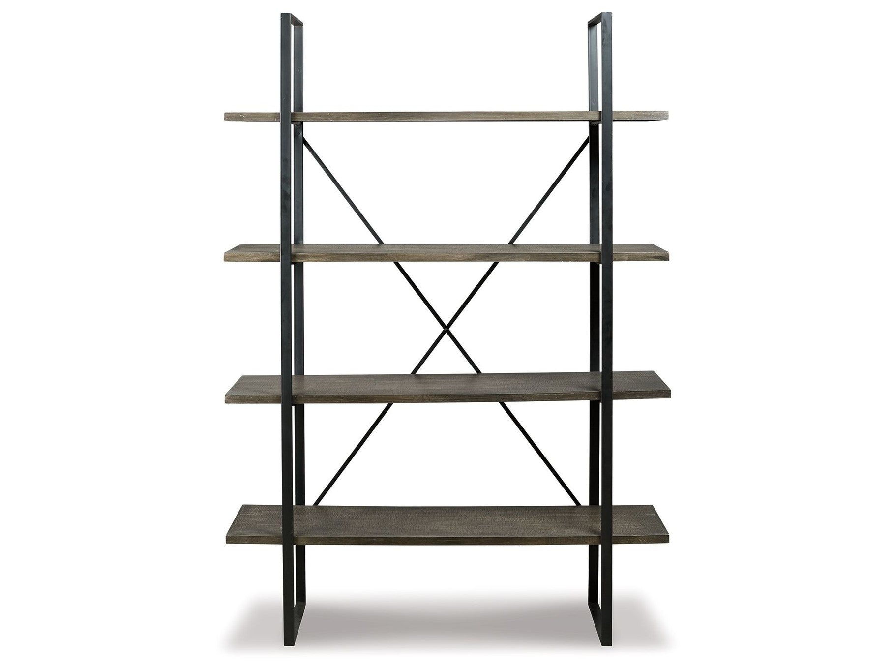 Gilesgrove - Bookcase - Black / Gray
