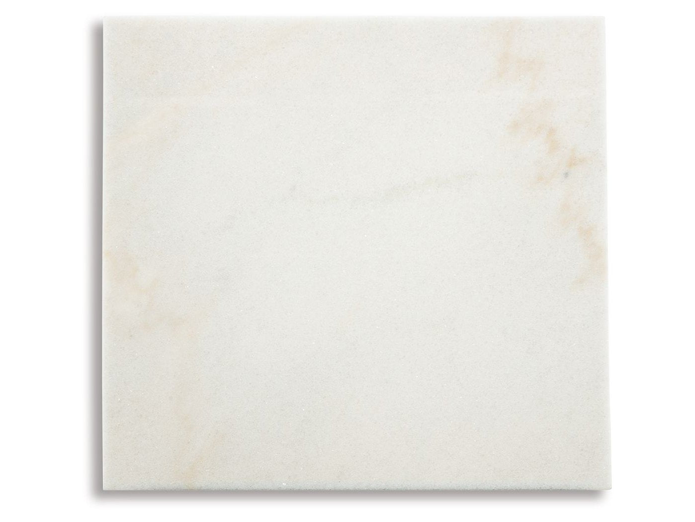 Fostead - Square End Table - White / Espresso