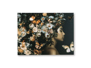 Valfer - Wall Art - Orange / Black / White