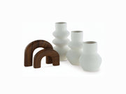 Carterworth - Accessory Set (Set of 5) - White / Brown