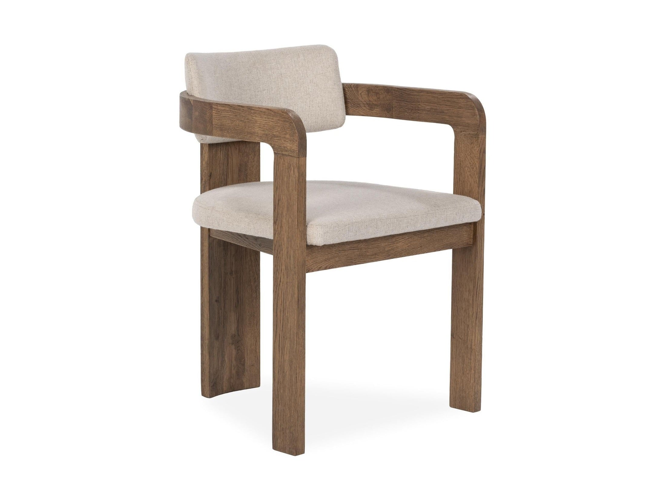 Labelle - Dining Armchair - Tan Oak