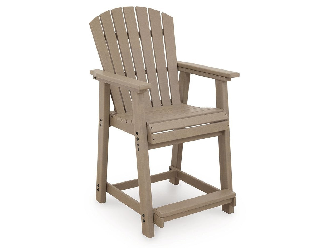 Sandy Dune - Barstool (Set of 2) - Medium Brown