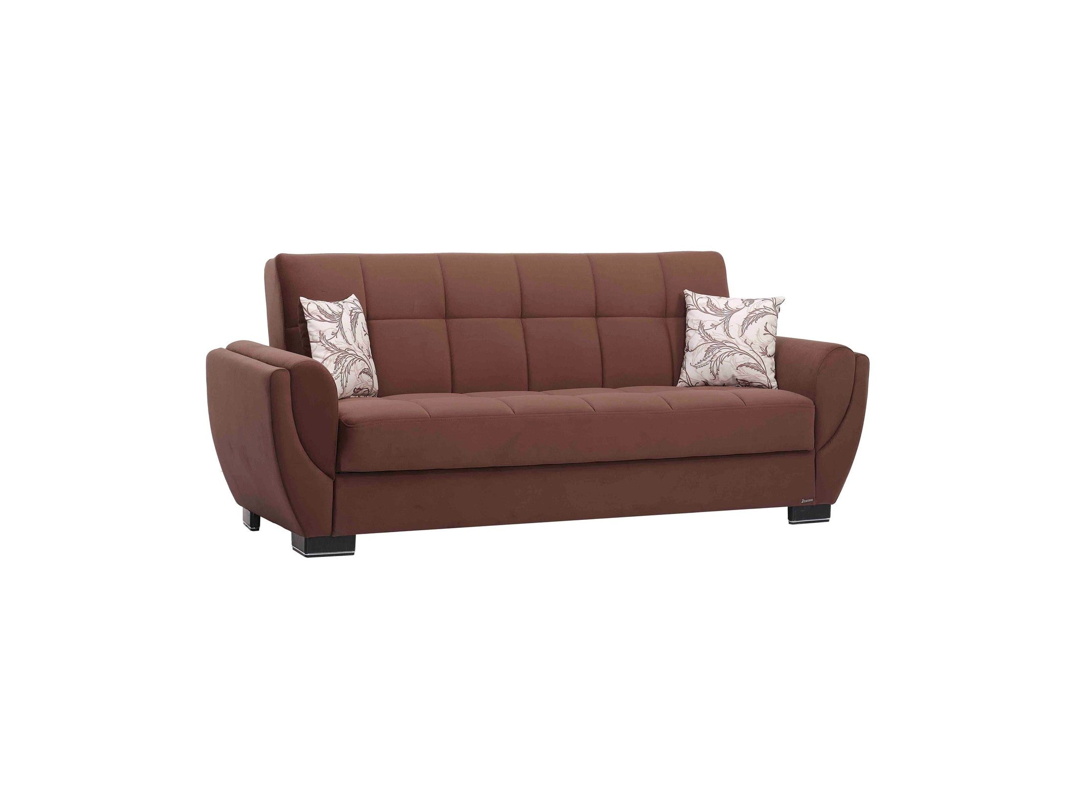 Ottomanson Armada Air - Upholstered Convertible Sofabed With Storage - Microfiber