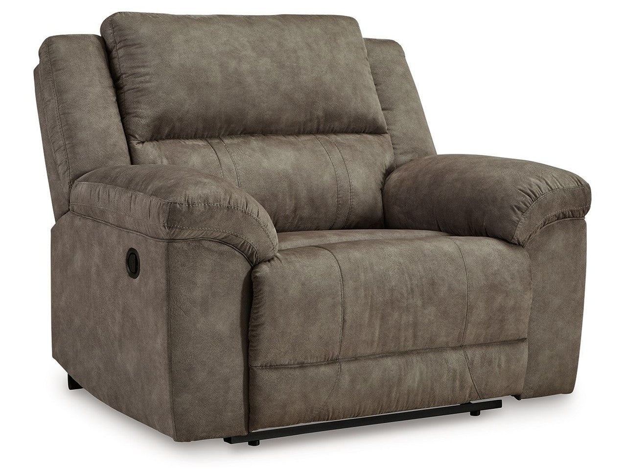 Laresview - Zero Wall Wide Seat Recliner - Fossil