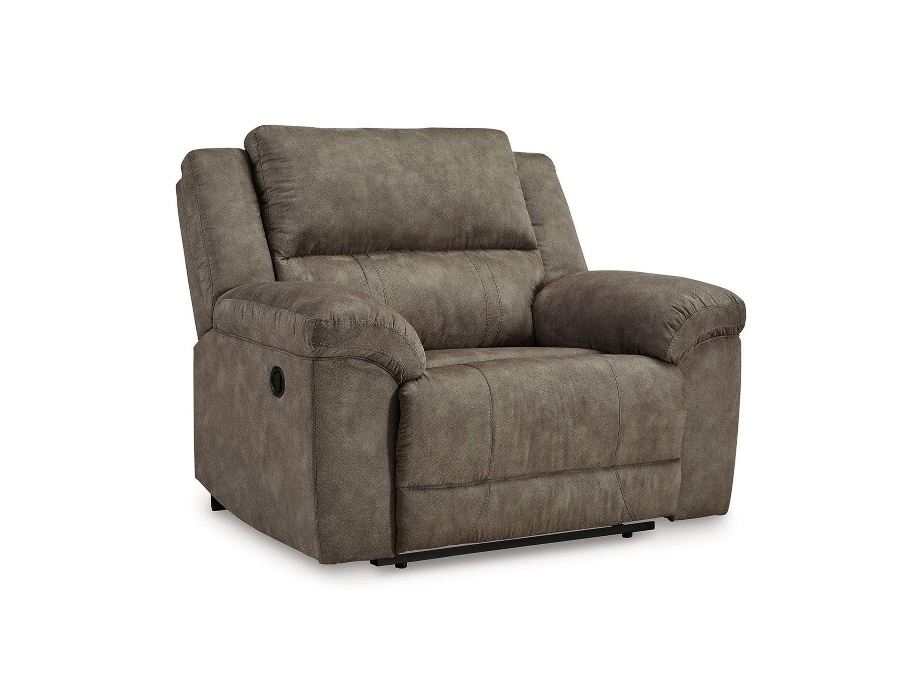Laresview - Zero Wall Wide Seat Recliner - Fossil