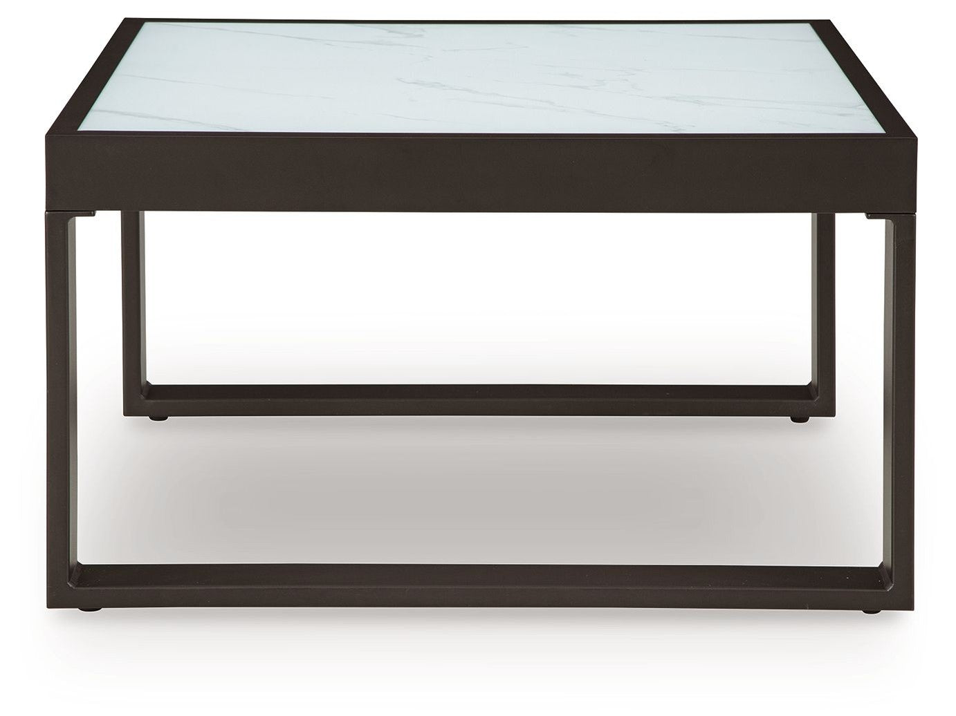 Beachloft - Square Cocktail Table - Black / Gray