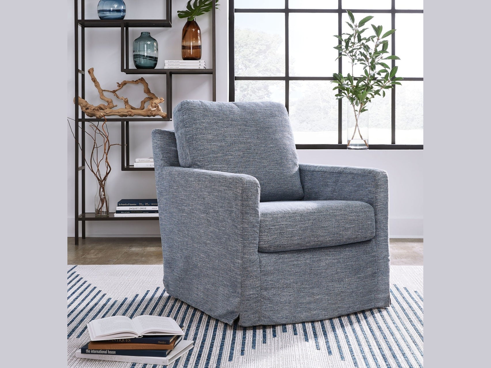 Nenana Next-Gen Nuvella - Swivel Glider Accent Chair