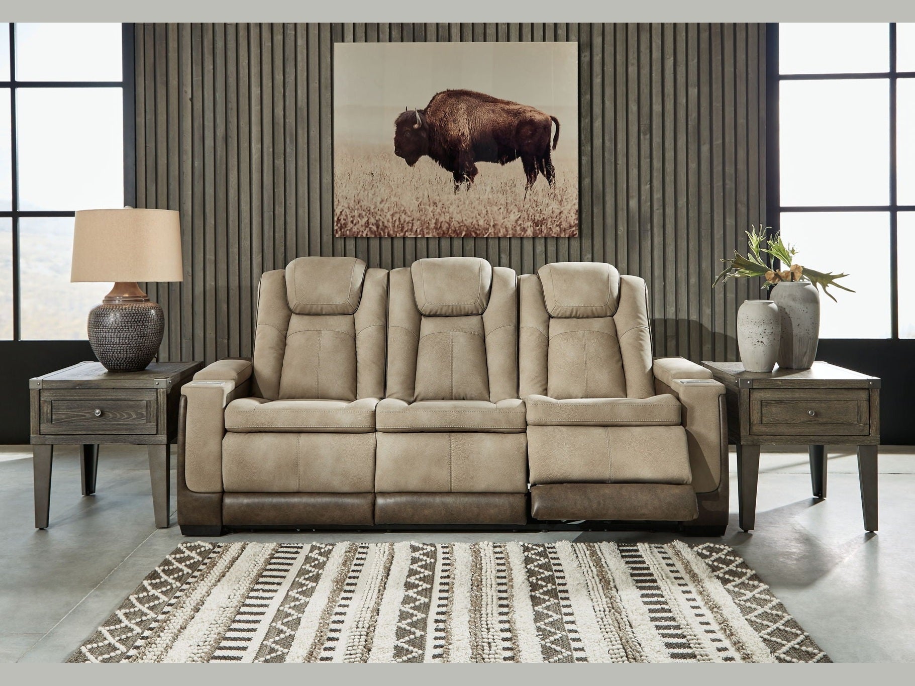Next-Gen Durapella - Power Reclining Living Room Set