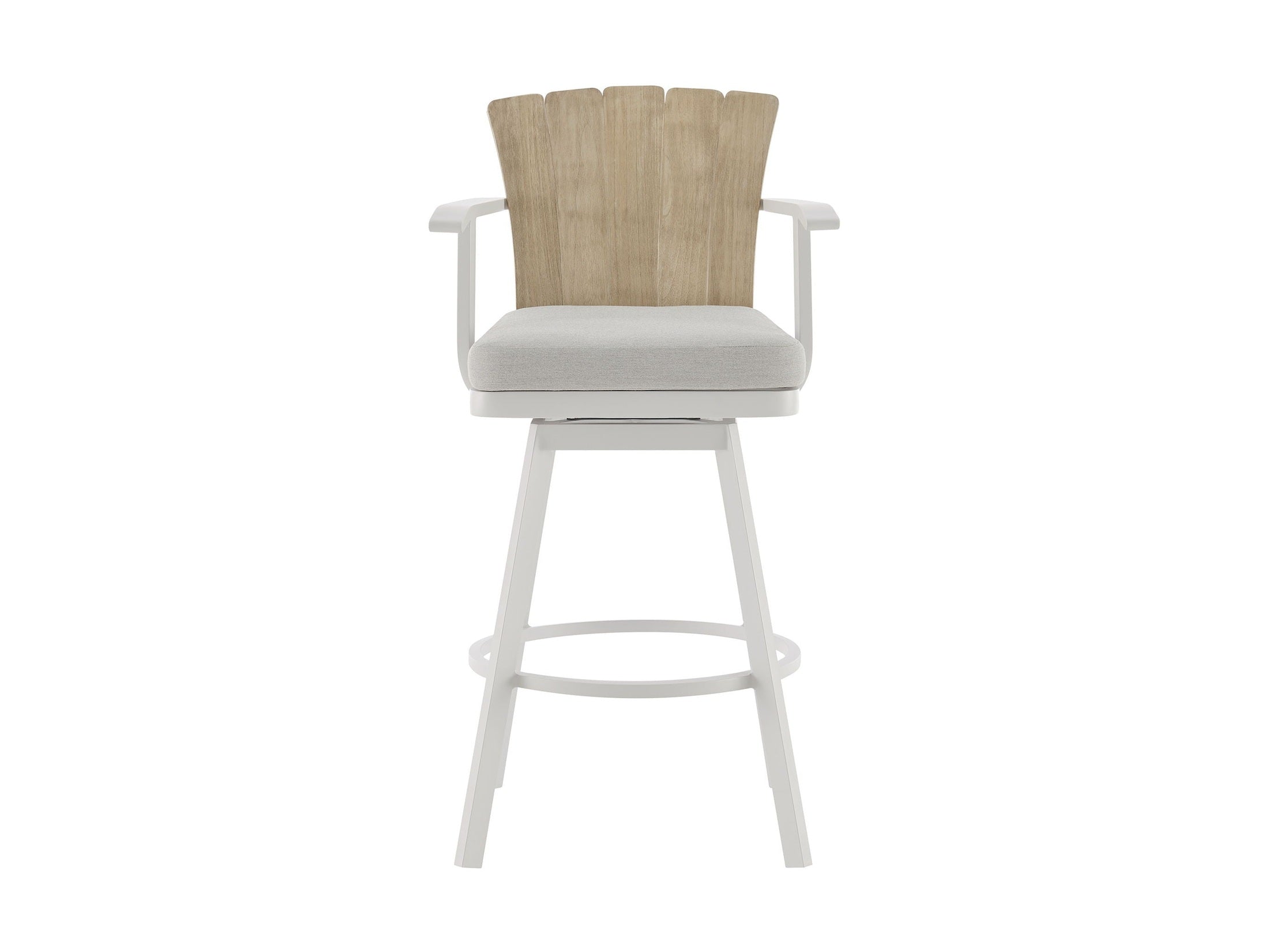 Hazel - Outdoor Patio Swivel Counter Stool Set