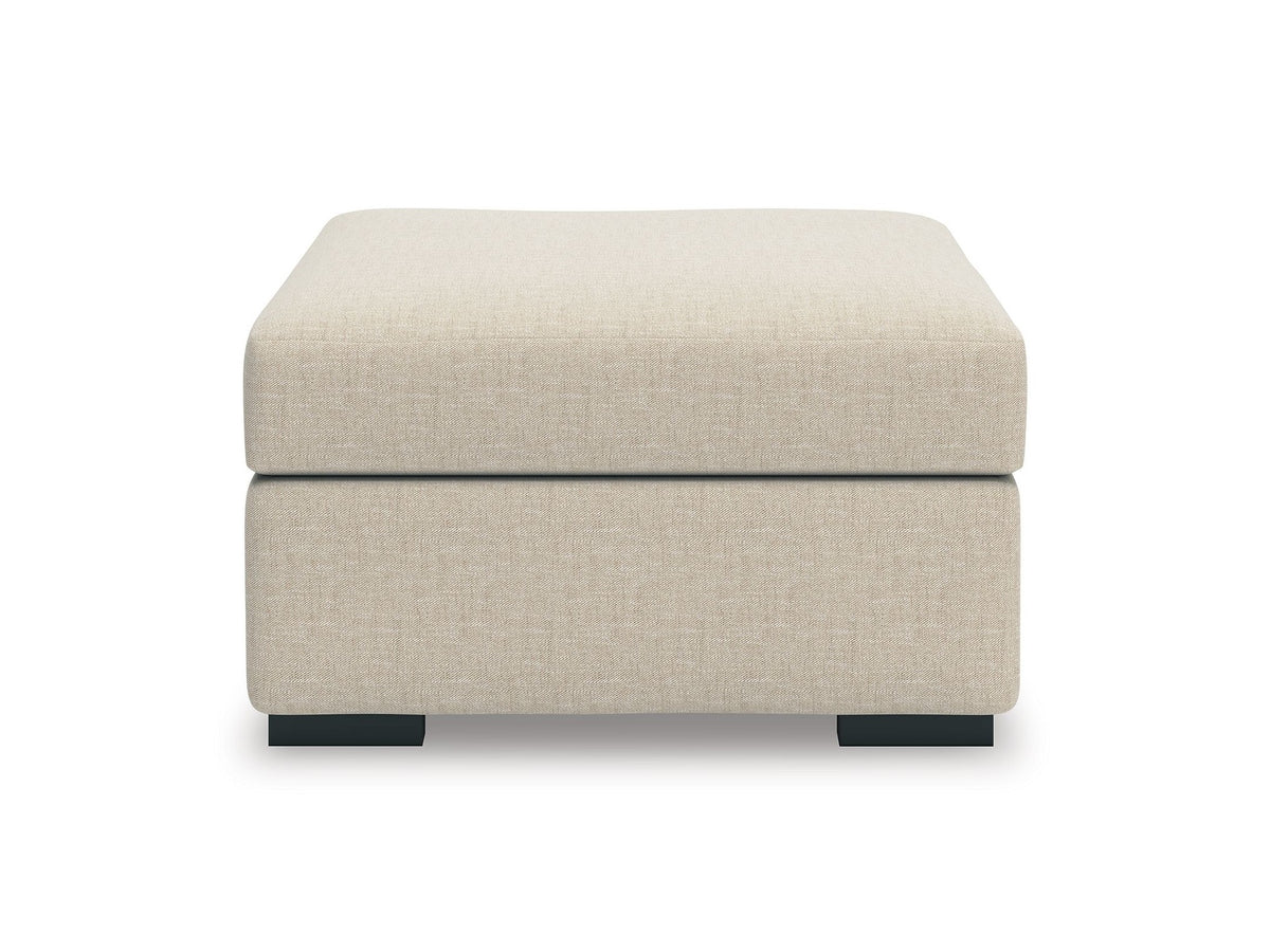 LadyMae - Oversized Accent Ottoman - Twill