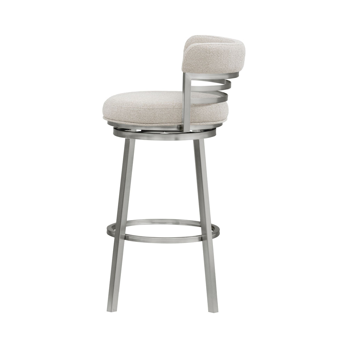 Santorini - Barstool With Fabric Seat