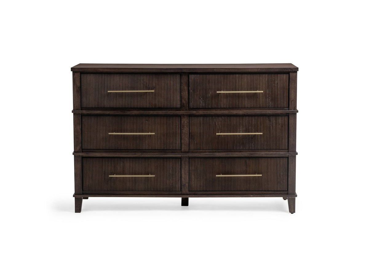 Westlake - 6 Drawers Dresser - Kona Brown