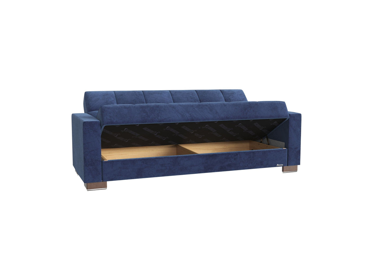 Ottomanson Armada - Upholstered Convertible Sofabed With Storage - Microfiber