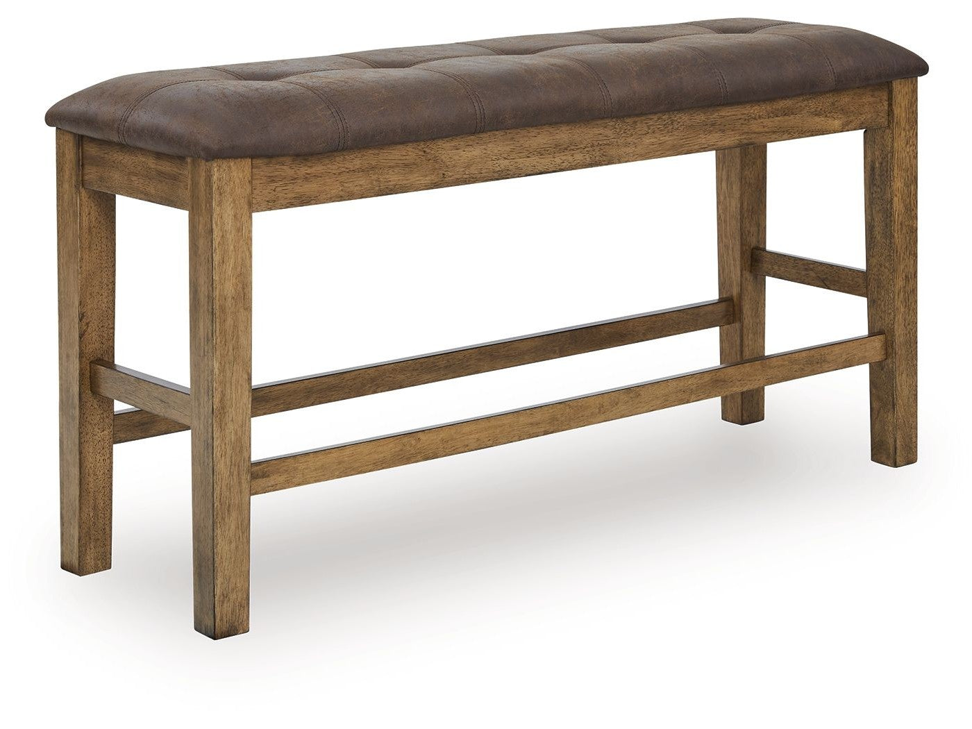 Broxtyn - Double Counter Height Upholstered Bench