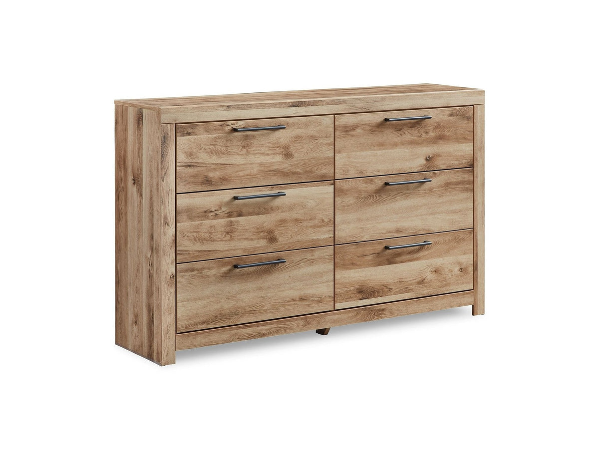 Hyanna - Six Drawer Dresser - Tan Brown