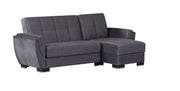 Ottomanson Armada Air - Upholstered Convertible Chaise Lounge With Storage - Microfiber