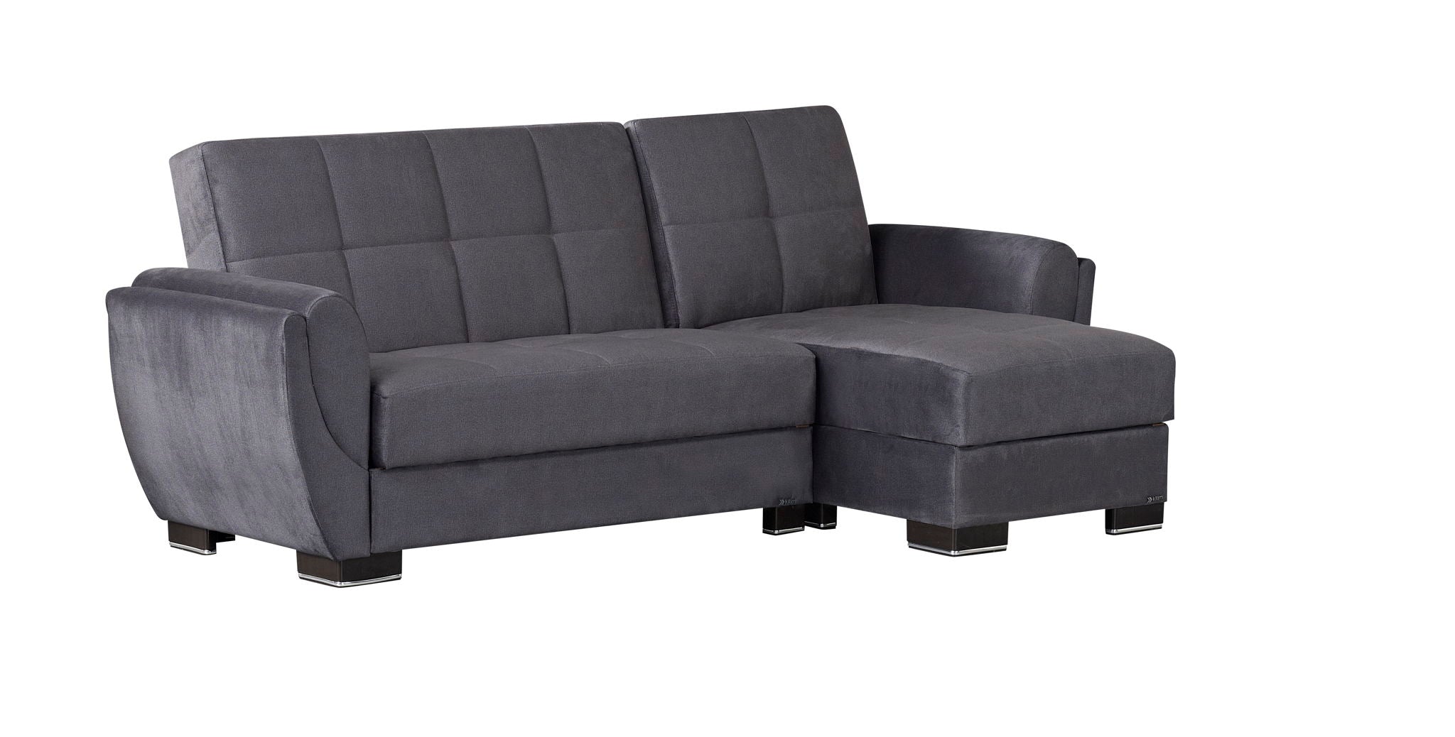 Ottomanson Armada Air - Upholstered Convertible Chaise Lounge With Storage - Microfiber