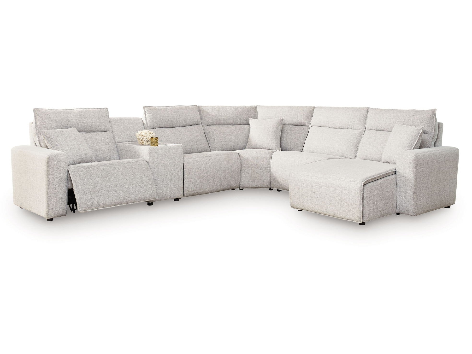 Modmax II - Reclining Sectional - Stone