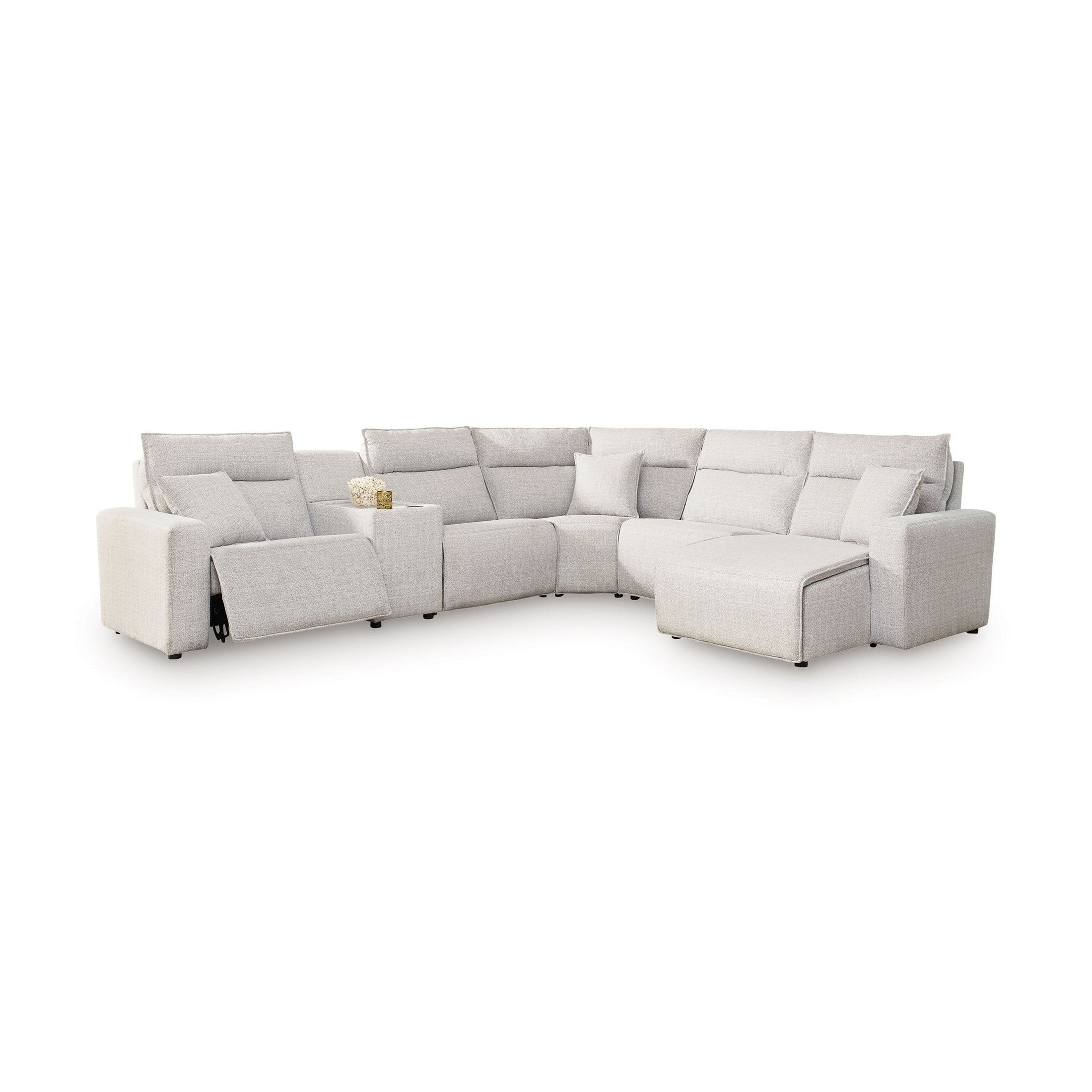 Modmax II - Reclining Sectional - Stone