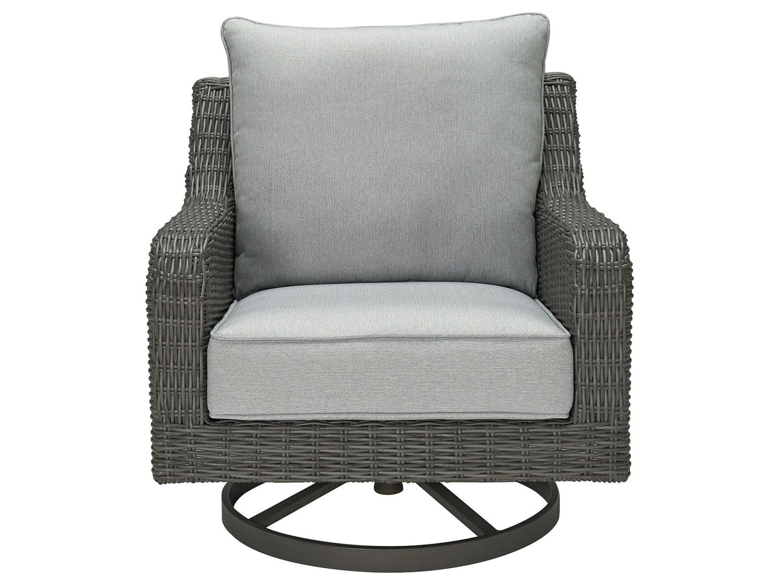 Elite Park - Swivel Lounge w/ Cushion - Gray