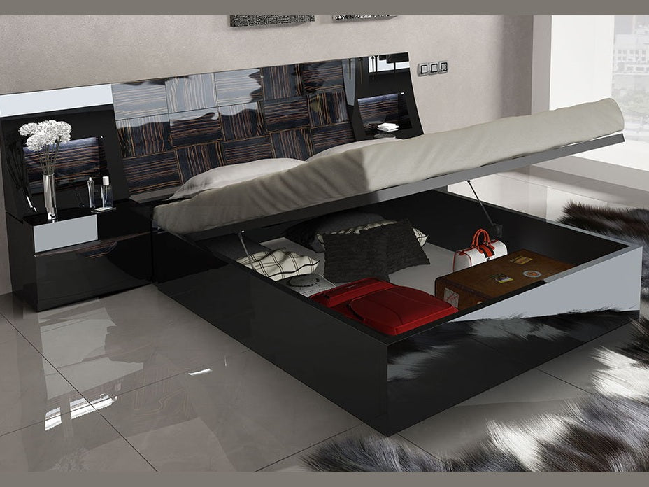 Marbella - Nightstand - Black