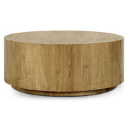 Layne - Round Coffee Table With Casters