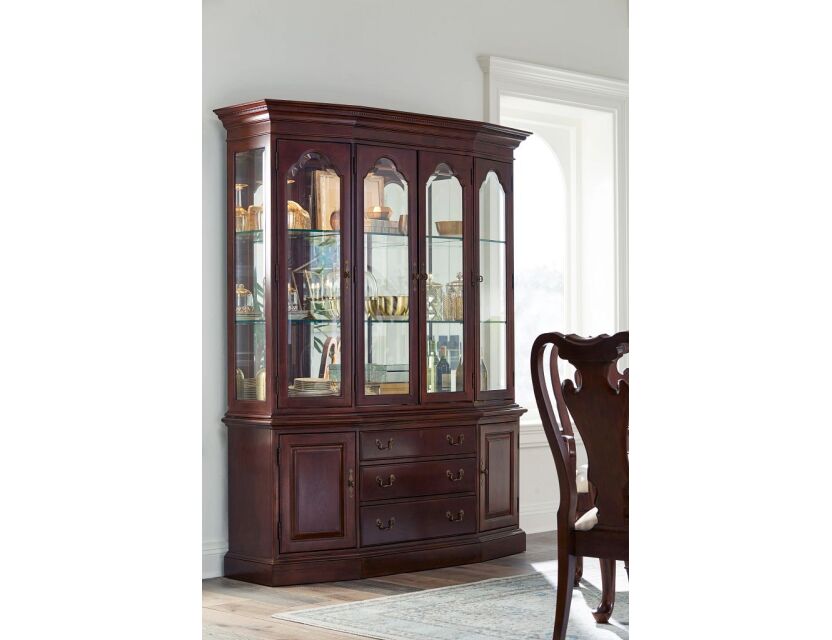 American Drew Cherry Grove Canted China Complete