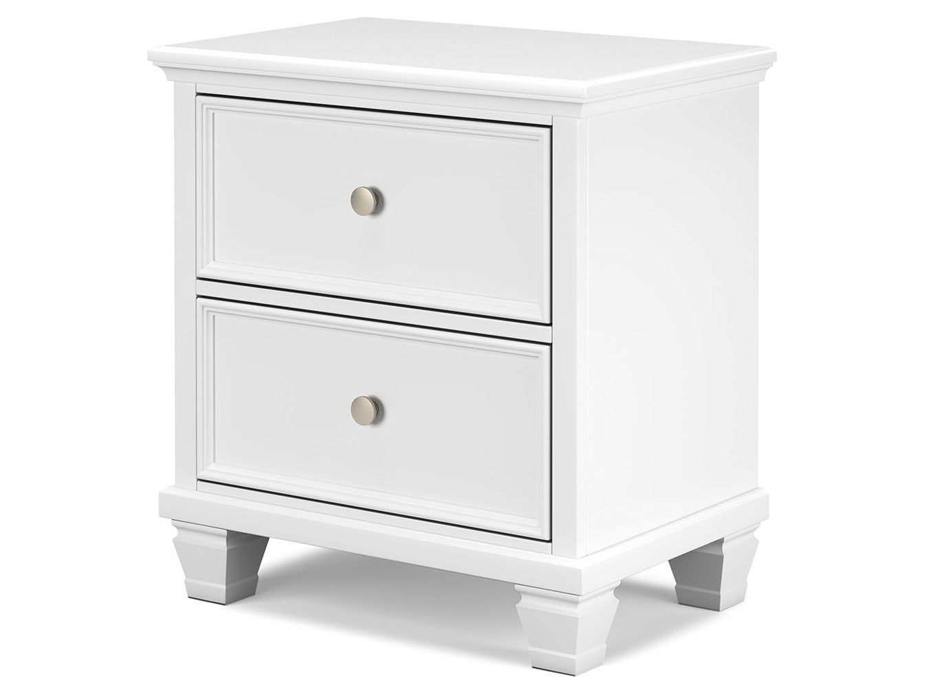 Fortman - Two Drawer Night Stand - White