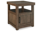 Boardernest - Rectangular End Table - Brown