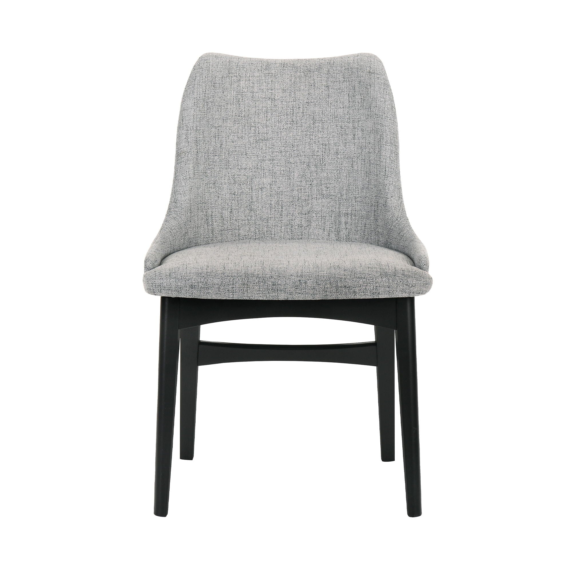 Arcadia And Azalea - Round 5 Piece Dining Set - Gray / Black
