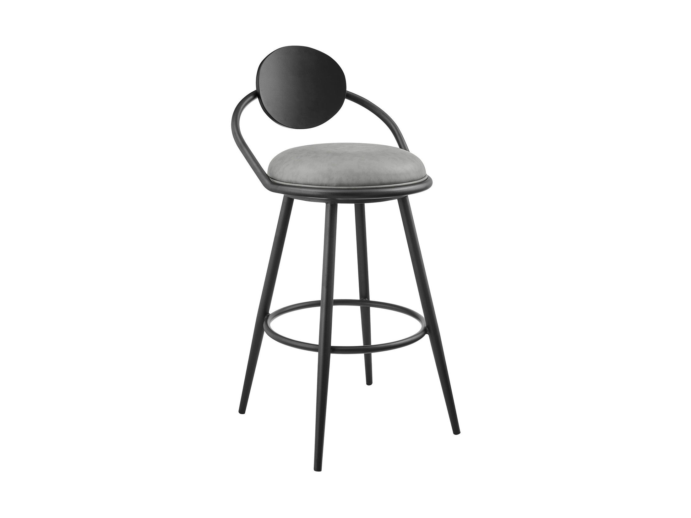 Carnation - Vintage Swivel Stool