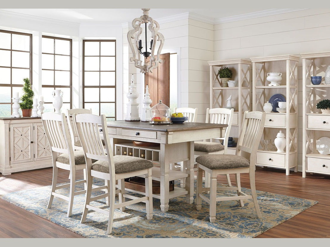 Bolanburg - Rectangular Counter Table Set
